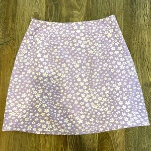 SHEIN purple skirt